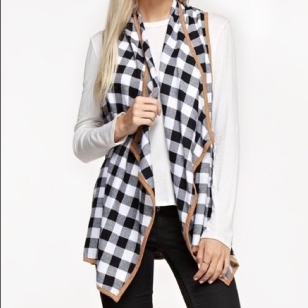 BOUTIQUE INVENTORY CLEAR OUT: Plaid Vest